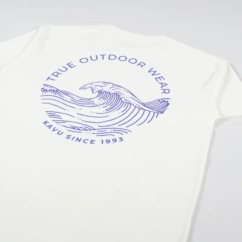 Kavu Breaker T Shirt Lilly Wht-5