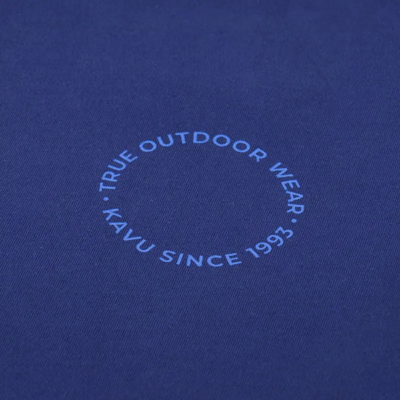 Kavu Breaker T Shirt Medieval Blue-3