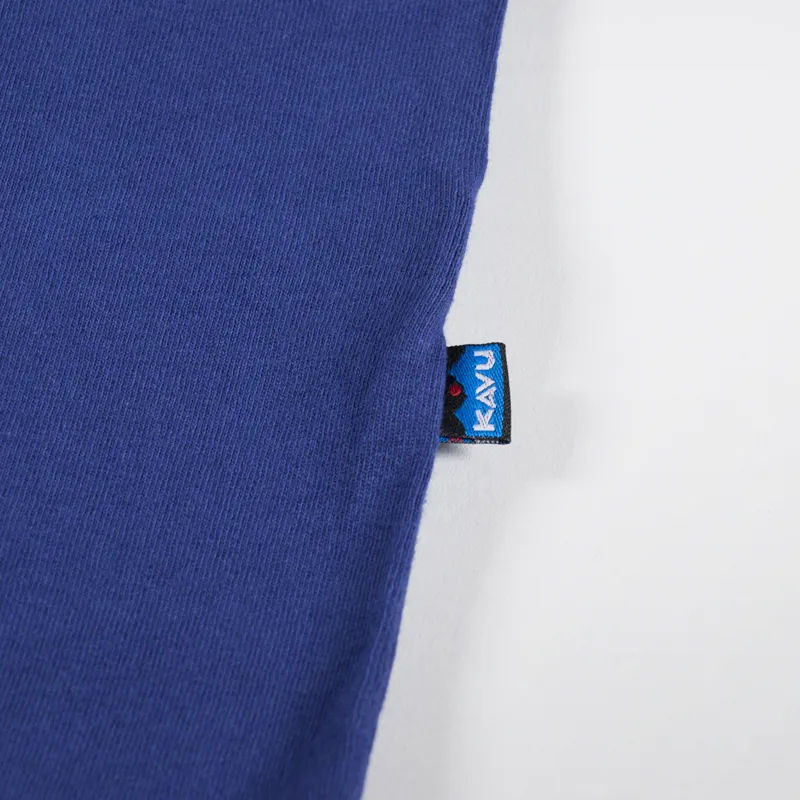 Kavu Breaker T Shirt Medieval Blue-4