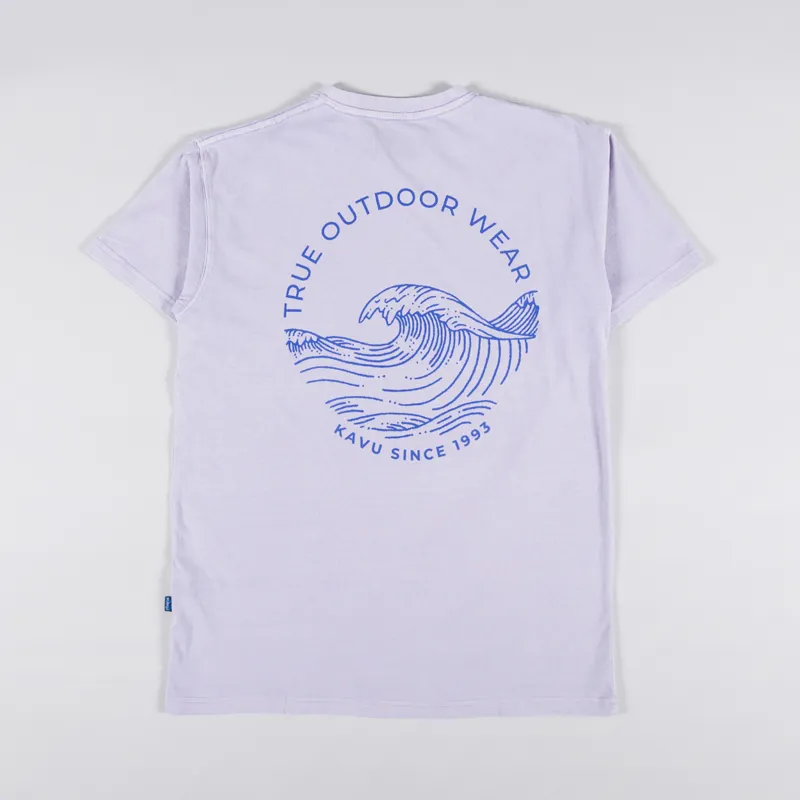 Kavu Breaker T Shirt Purple Rose