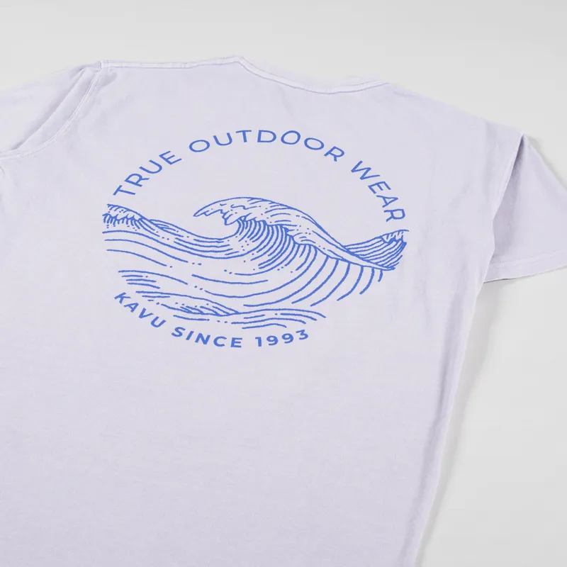 Kavu Breaker T Shirt Purple Rose-4