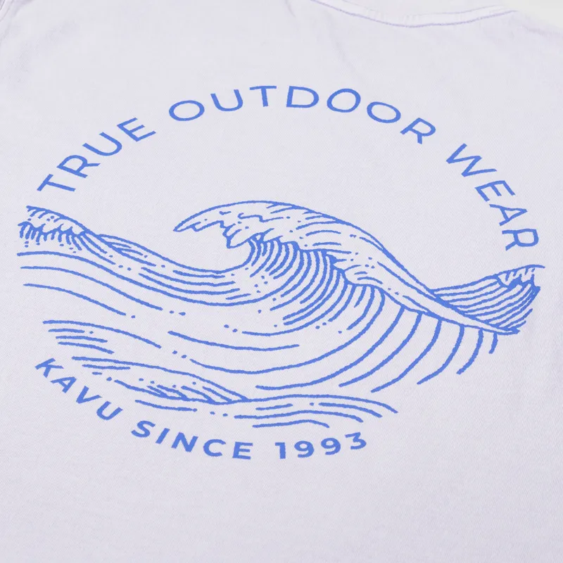 Kavu Breaker T Shirt Purple Rose-5