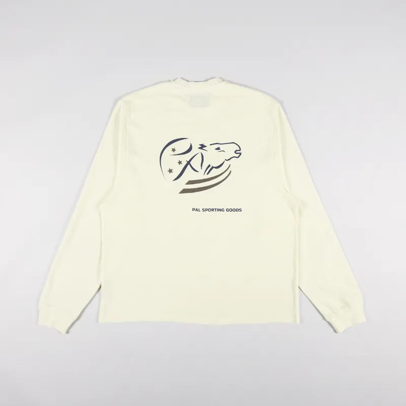 PAL Sporting Goods Breeders Cup Long Sleeve T Shirt Sun Fade Yellow