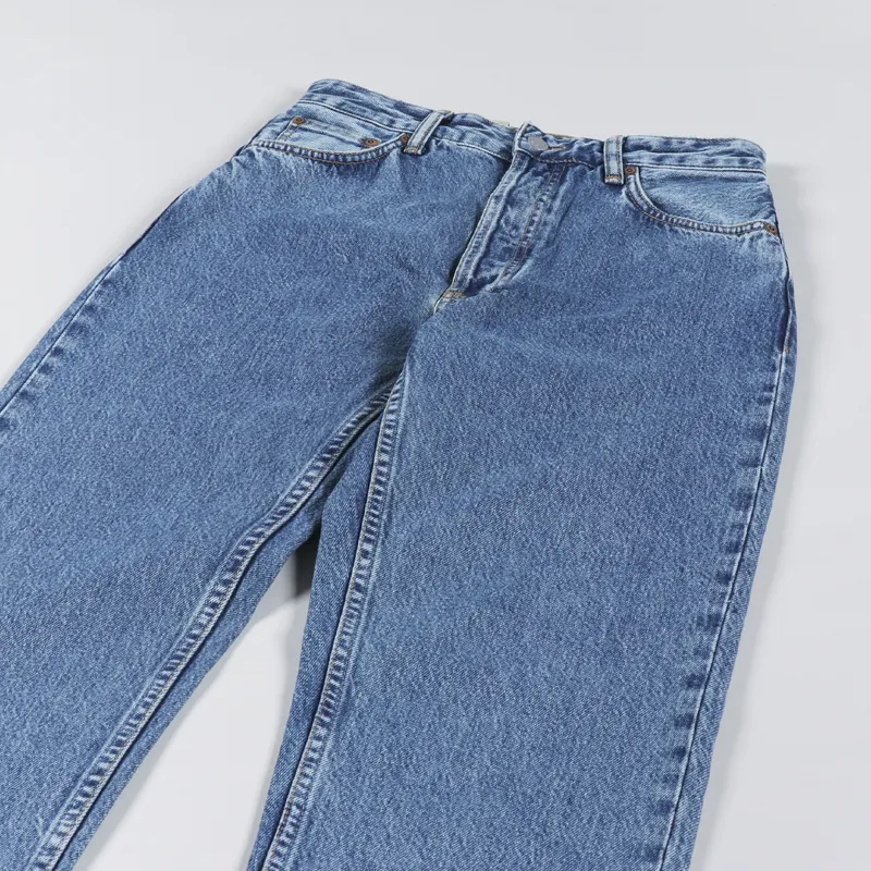 Nudie Jeans Womens Breezy Britt Simply Blue-5