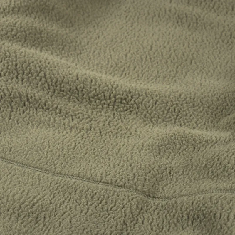 Purple Mountain Observatory Borg Zip Through Fleece Burnt Olive-8