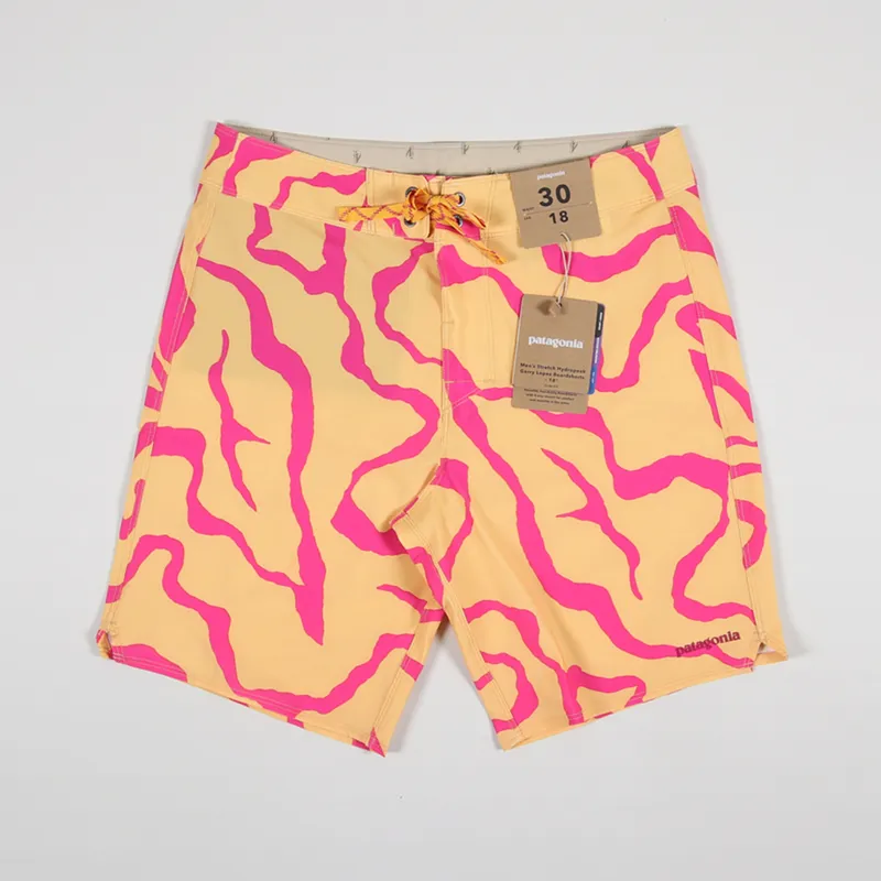 Patagonia Stretch Hydropeak Gerry Lopez Boardshorts Tiger Camo