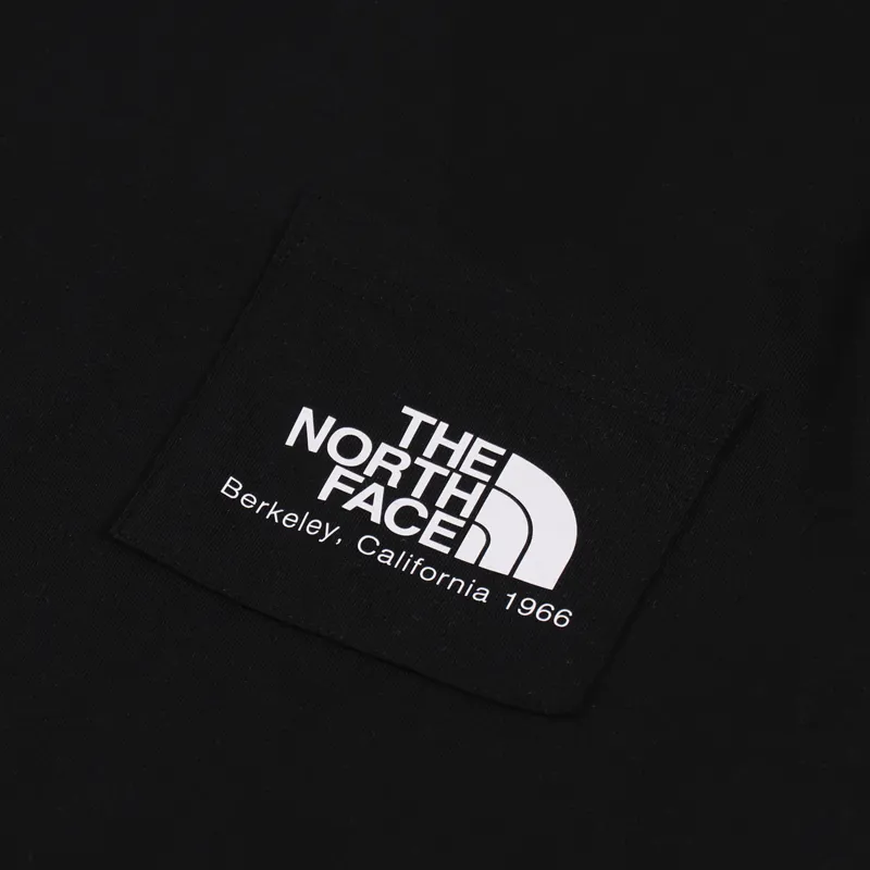 The North Face Mens SS Berkeley California Pocket T Shirt Black