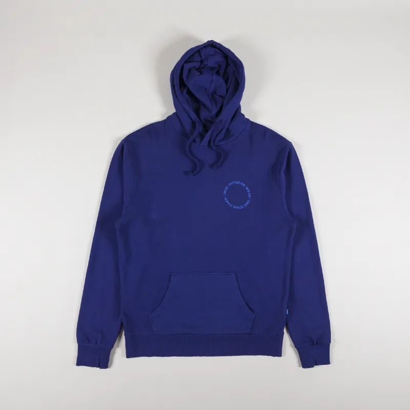 Kavu Breaker Hooded Sweat Medieval Blue-1