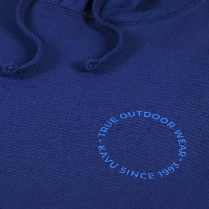 Kavu Breaker Hooded Sweat Medieval Blue-5