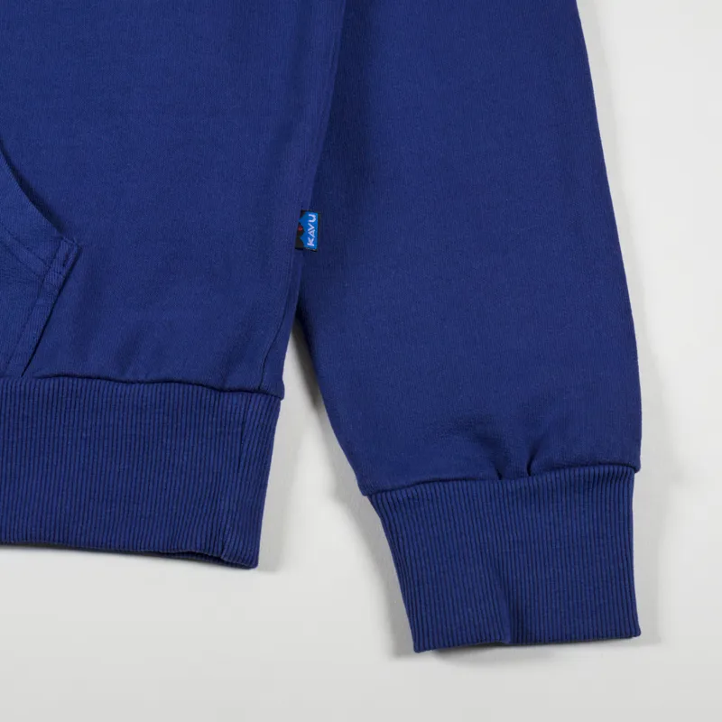 Kavu Breaker Hooded Sweat Medieval Blue-6