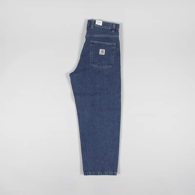 Carhartt WIP Brandon Pant Blue Stone Washed Smith Denim-2