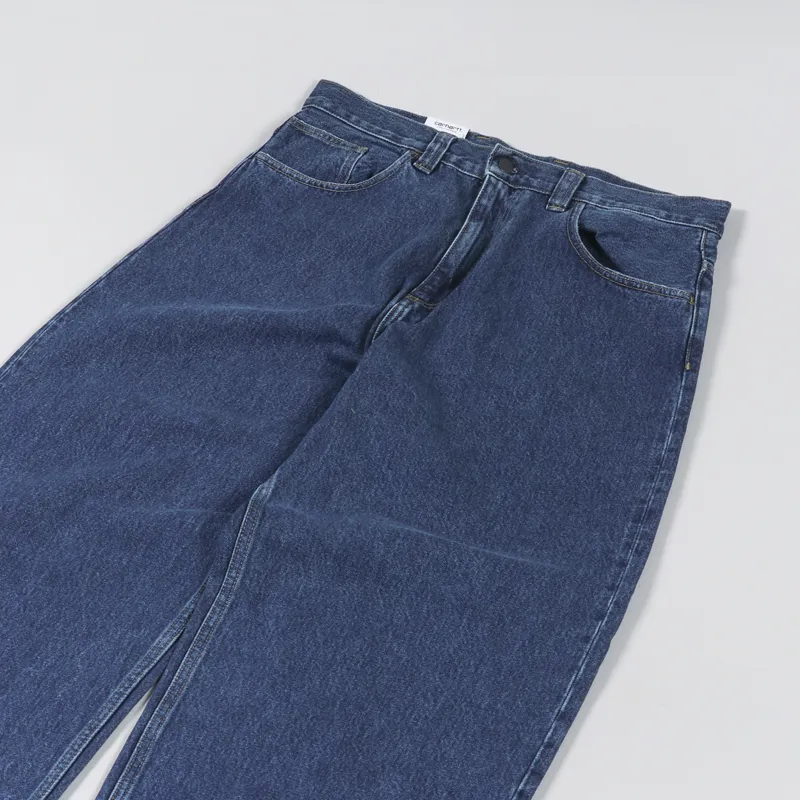 Carhartt WIP Brandon Pant Blue Stone Washed Smith Denim-6