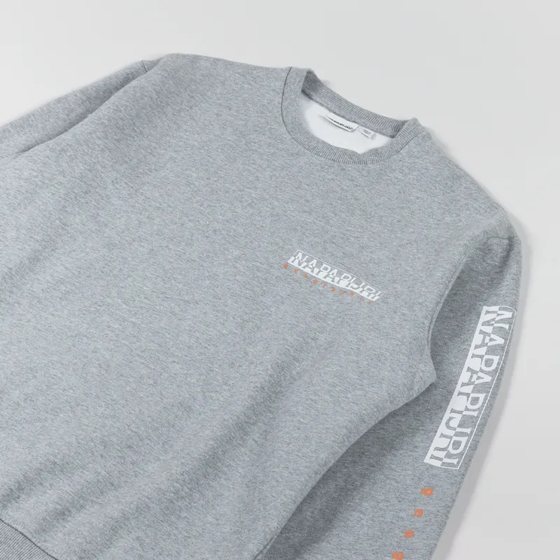 Napapijri Roen Crew Sweat Grey-2
