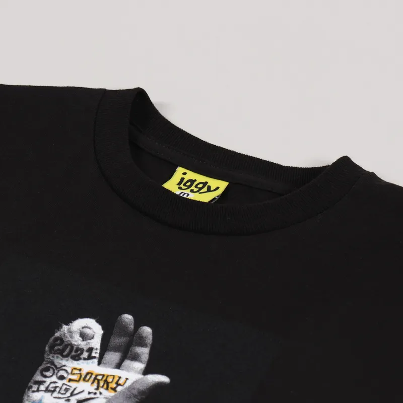 Iggy Broken T Shirt Black-3