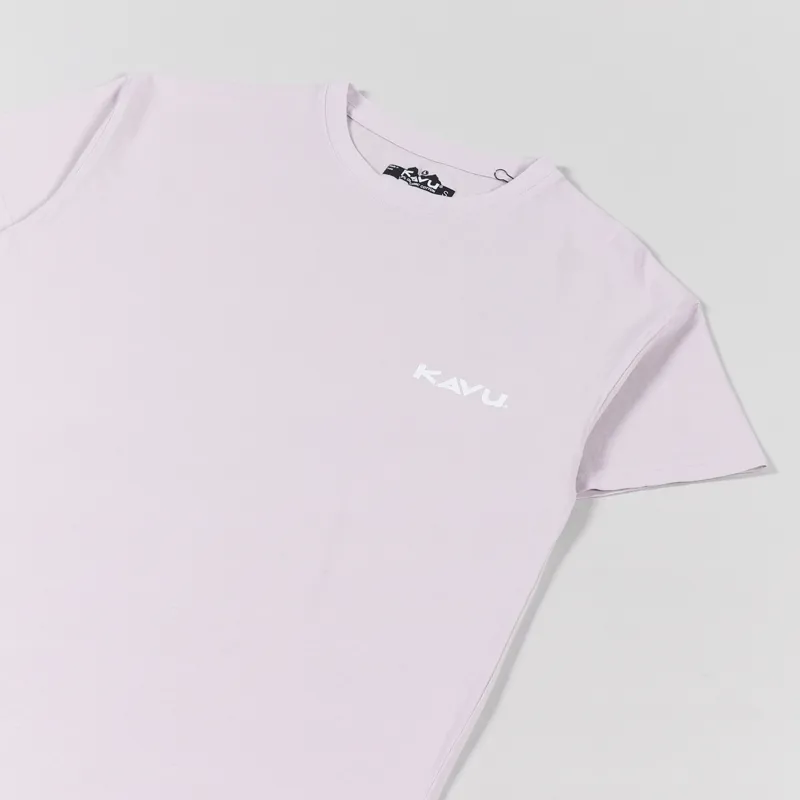 Kavu Brush Stroke T Shirt Purple Mist-3
