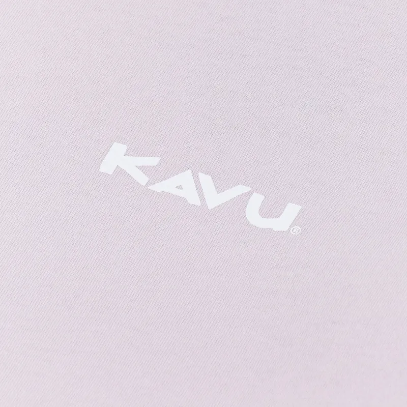 Kavu Brush Stroke T Shirt Purple Mist-5