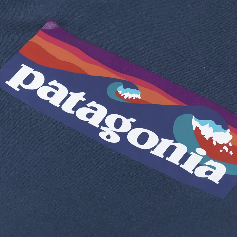 Patagonia Boardshort Logo Uprisal Hoody Tidepool Blue-4