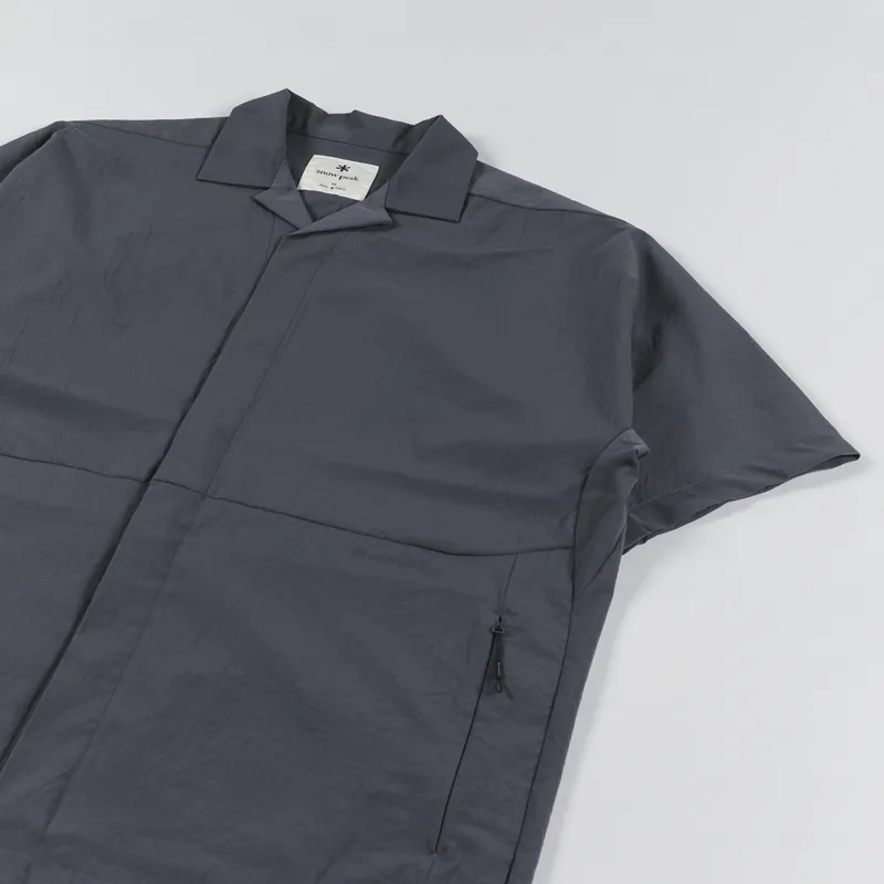 Snow Peak Breathable Quick Dry Shirt Asphalt Grey-1