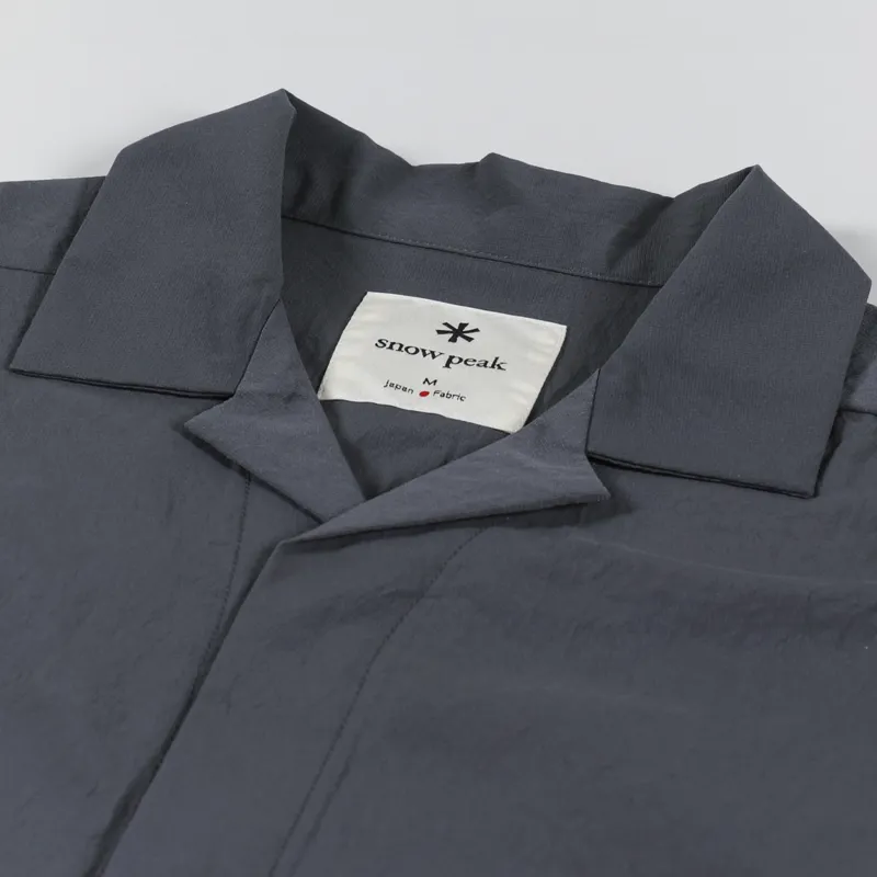 Snow Peak Breathable Quick Dry Shirt Asphalt Grey-2