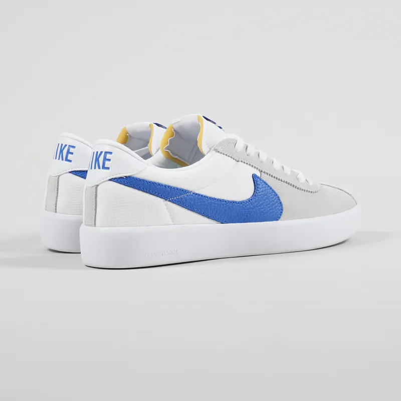 Nike SB Bruin React Shoes Summit White Signal Blue-2
