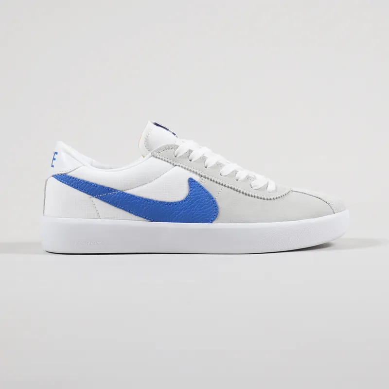 Nike SB Bruin React Shoes Summit White Signal Blue-3