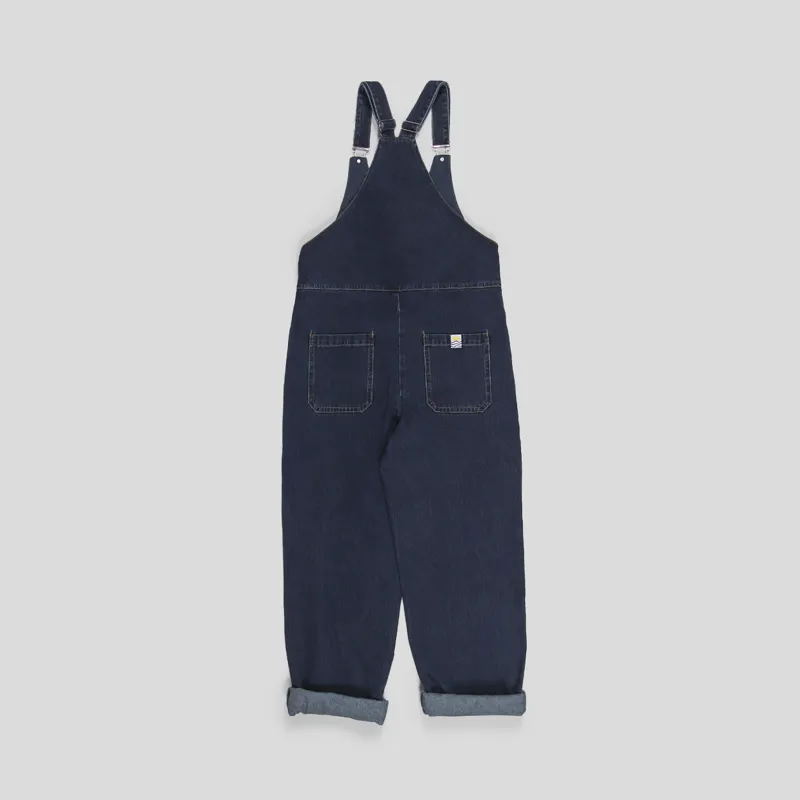 L.F.Markey Womens Bryson Dungarees Indigo-1