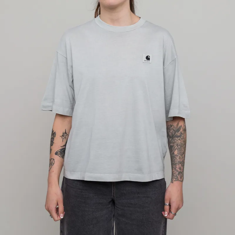 Carhartt WIP Womens Nelson T Shirt Sonic Silver-1