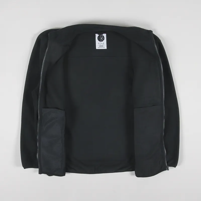 Polar Skate Co. Basic Fleece Jacket Black-1