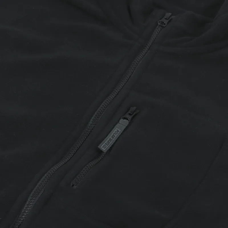 Polar Skate Co. Basic Fleece Jacket Black-7