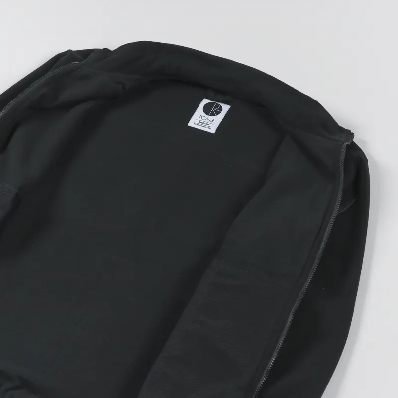 Polar Skate Co. Basic Fleece Jacket Black-4
