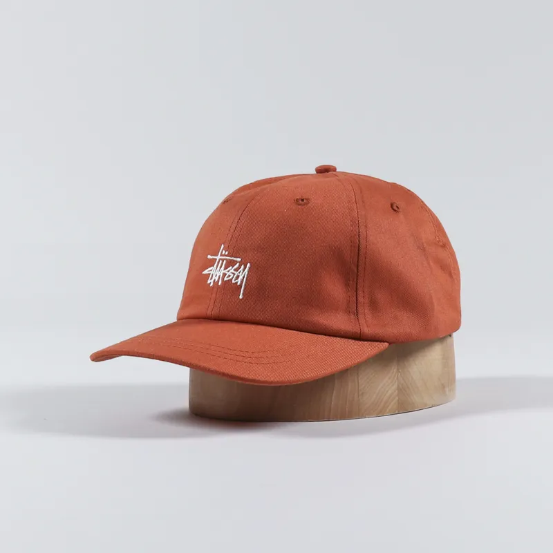 Stussy Stock Low Pro Cap Dusty Orange