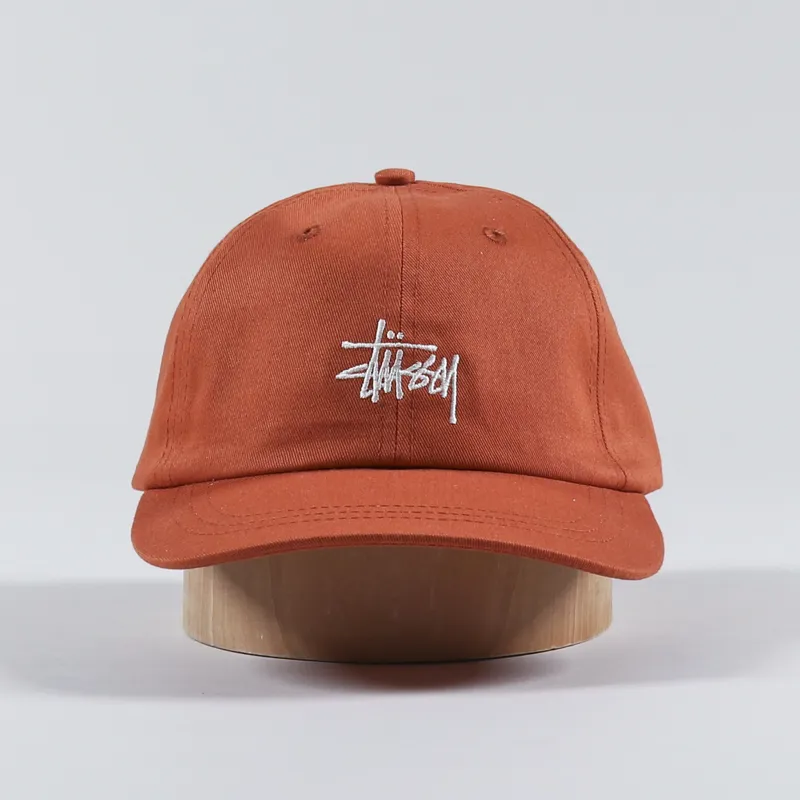 Stussy Stock Low Pro Cap Dusty Orange-2