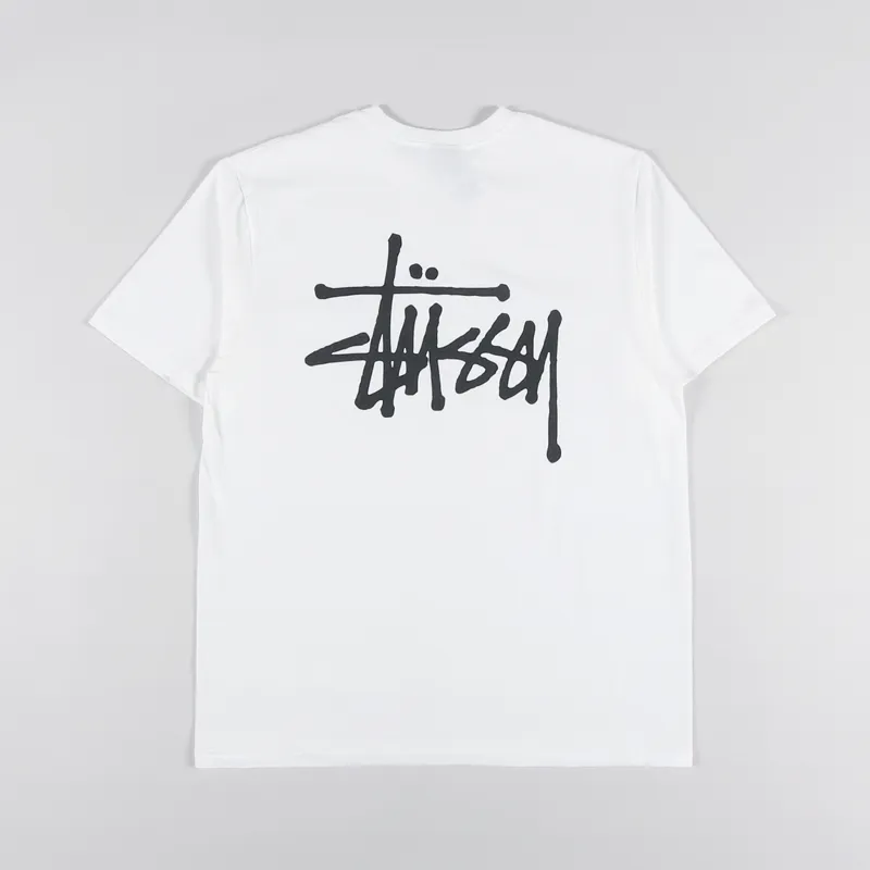 Stussy Basic T Shirt White