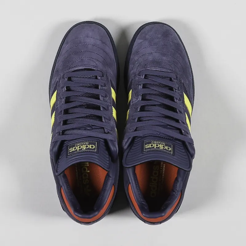 Adidas Skateboarding Busenitz Pro Shoes Navy Yellow Scarlet-1