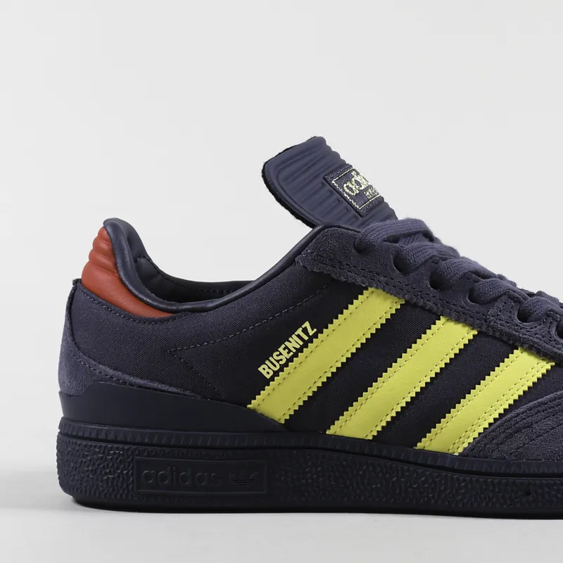 Adidas Skateboarding Busenitz Pro Shoes Navy Yellow Scarlet-5