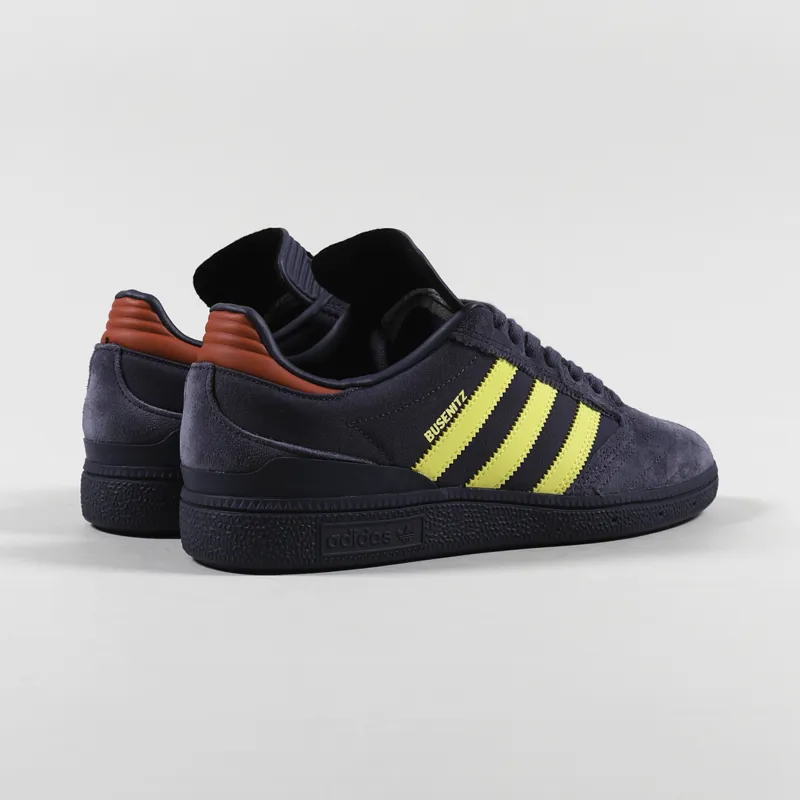 Adidas Skateboarding Busenitz Pro Shoes Navy Yellow Scarlet-3