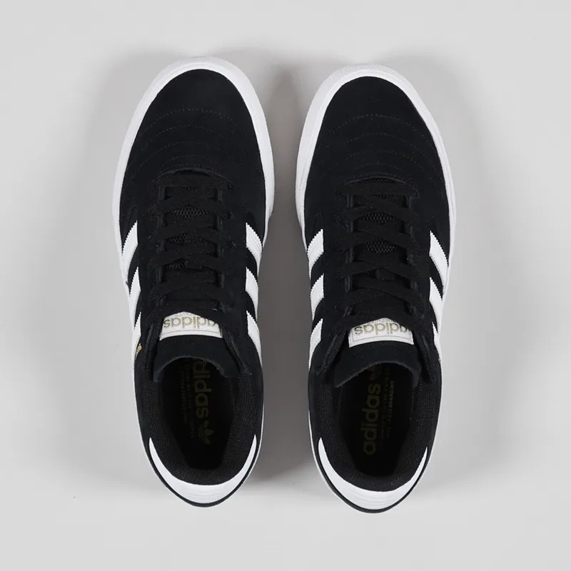 Adidas Skateboarding Busenitz Vulc II Shoes Black White Gum-3