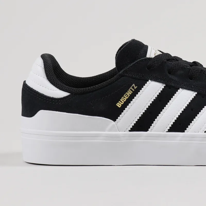 Adidas Skateboarding Busenitz Vulc II Shoes Black White Gum-5