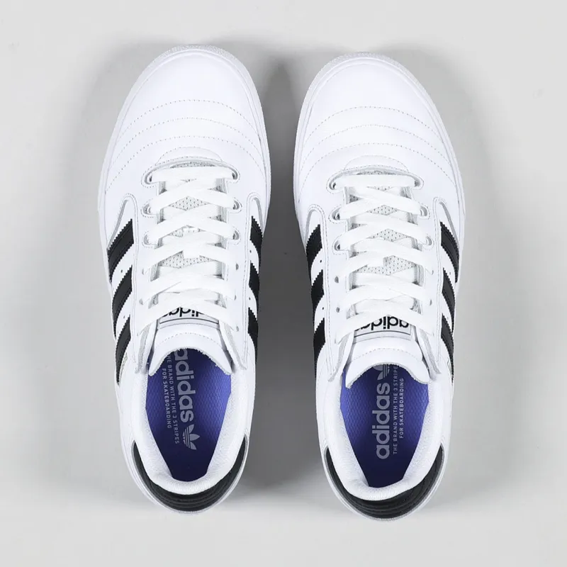 Adidas Skateboarding Busenitz Vulc II Shoes White Black-3