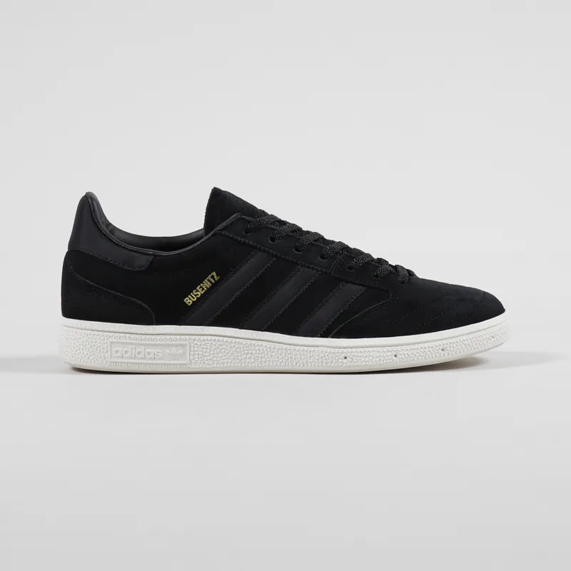 Adidas Skateboarding Mens Busenitz Vintage Shoes Black White