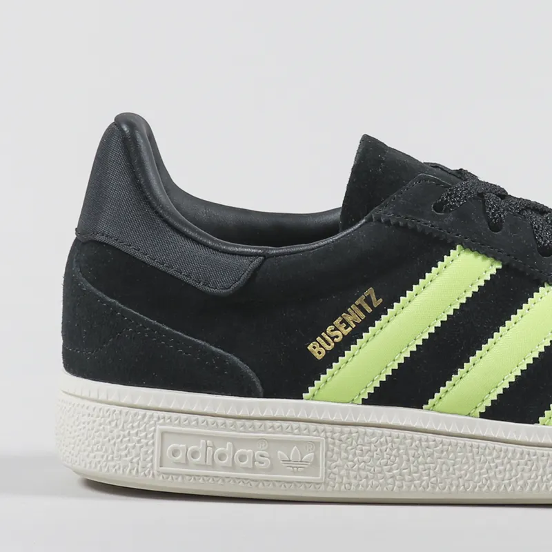 Adidas Skateboarding Busenitz Vintage Shoes Black Pulse Lime Chalk White-5