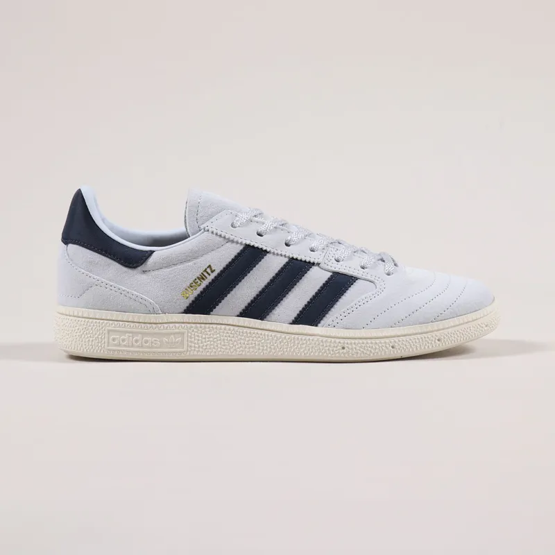 Adidas busenitz white deals and blue