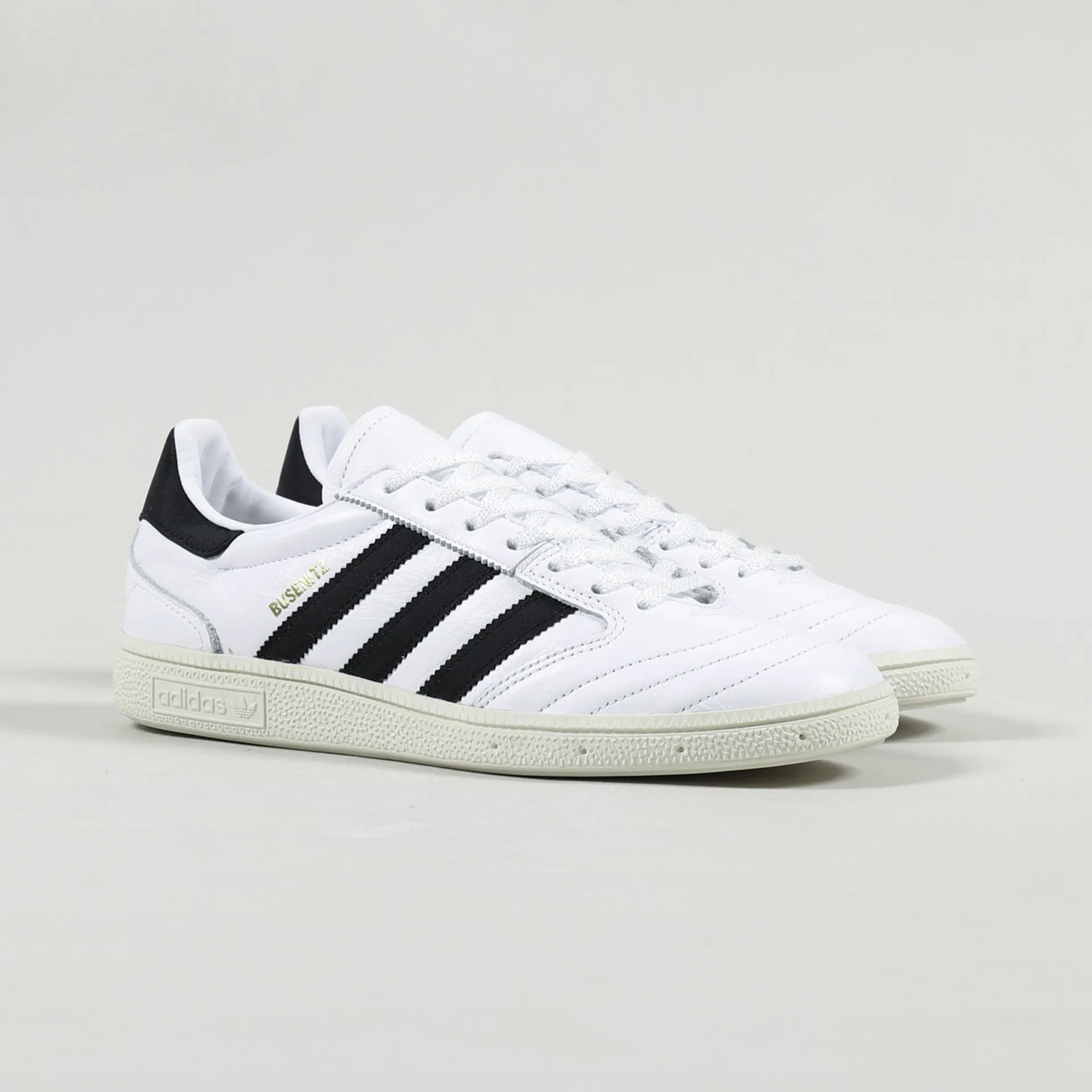 Adidas Skateboarding Mens Busenitz Vintage Shoes White Black