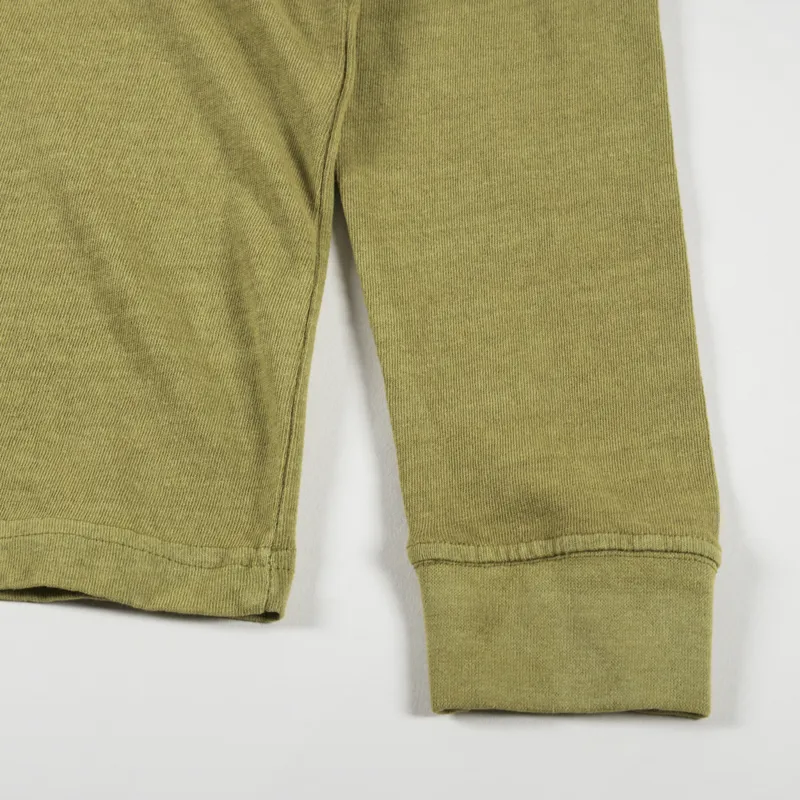 Kavu Busy Livin Long Sleeve T Shirt Green Moss-5