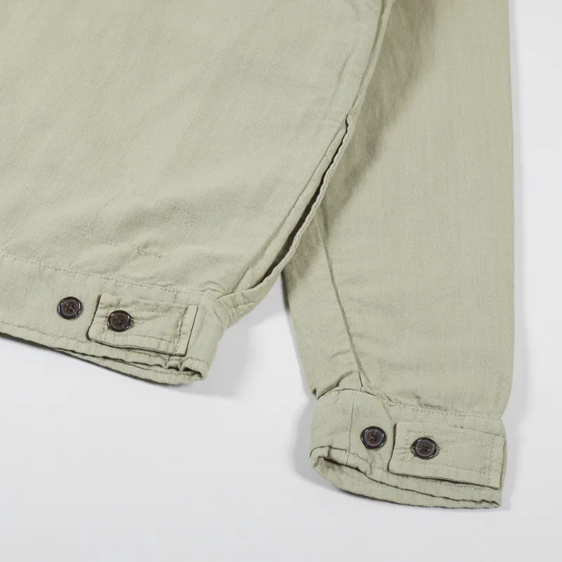 Universal Works Battleman Jacket Sand Coca Canvas-8