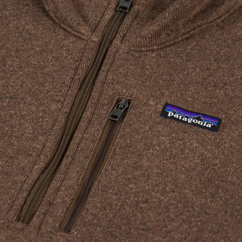 Patagonia Better Sweater Quarter Zip Moose Brown-4
