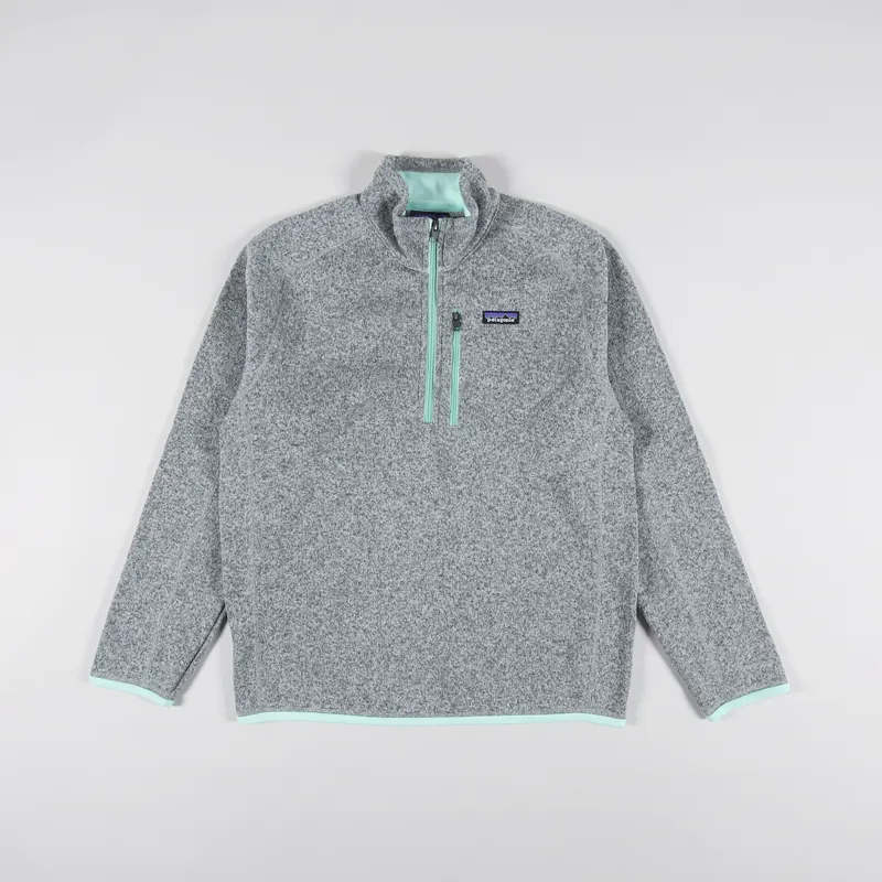 Patagonia Better Sweater Quarter Zip Fleece Stonewash Early Teal