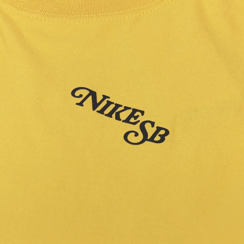 nike yellow flower shirt