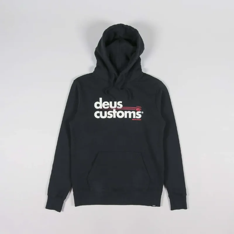 Deus Ex Machina Bugs Hoodie Black