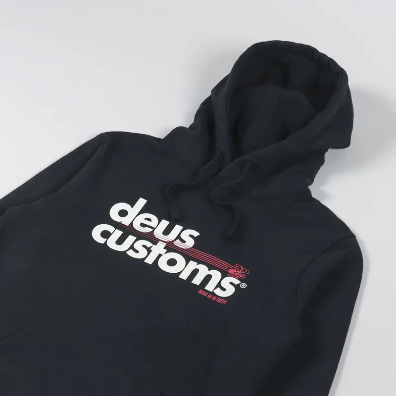 Deus Ex Machina Bugs Hoodie Black-2